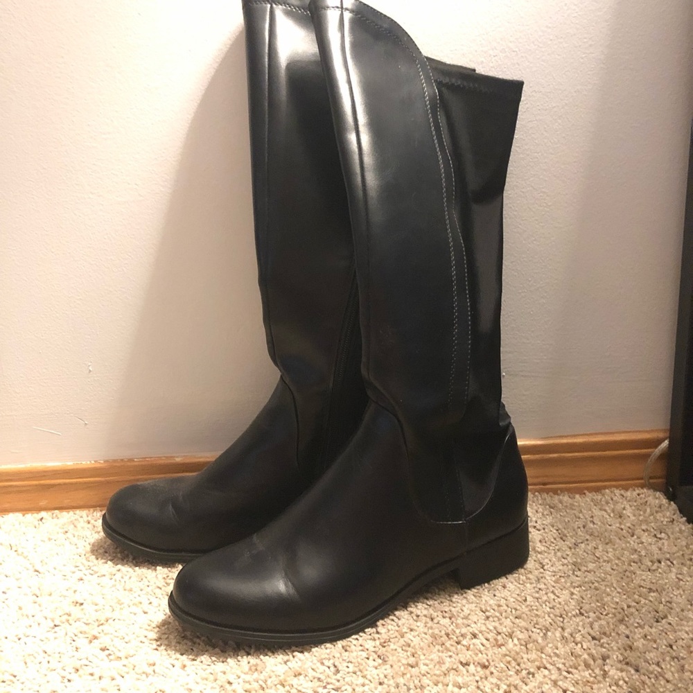 Final price black riding boots